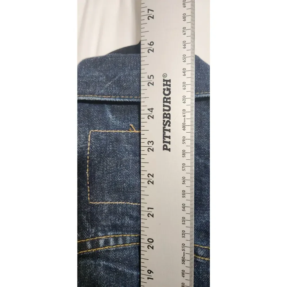 Levi’s Premium Denim Trucker‎ Jacket Leather Patch Big 